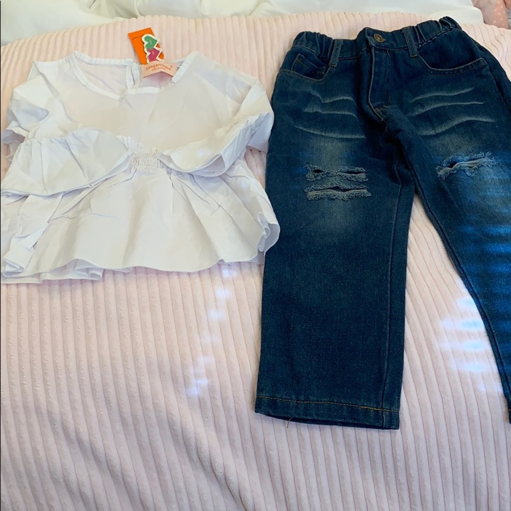 Girls 2 piece outfit